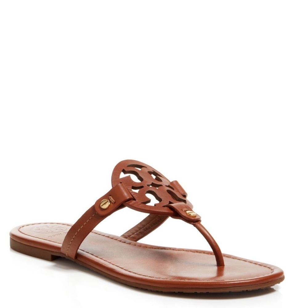 Tory Burch Miller Sandals in Vintage Vachetta
